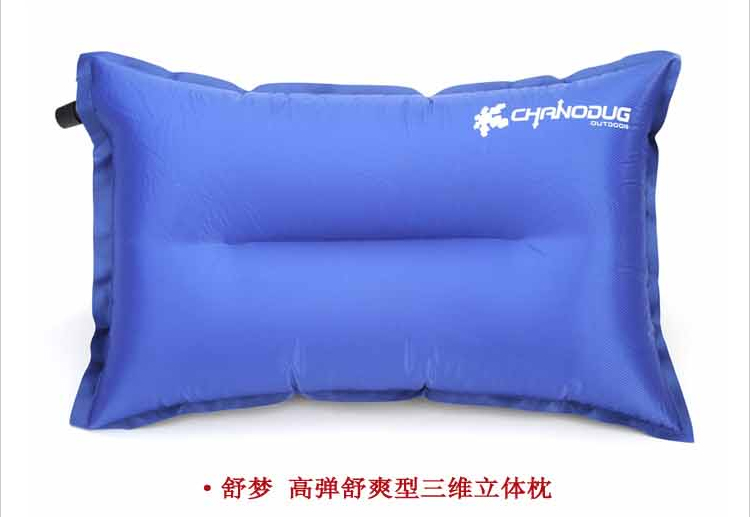 Outdoor automatic inflatable pillow neck pillow