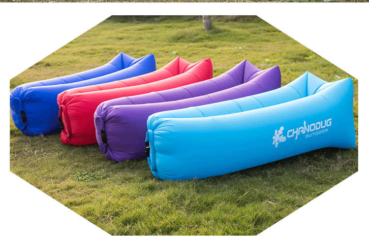 Outdoor pocket sofa portable lazy fast air bed inflatable cushion