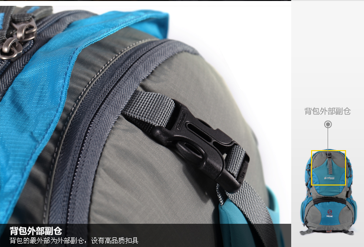 CHANODUG Outdoor bag backpack Backpack bag 32L