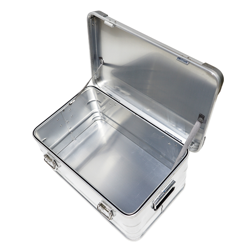 Aluminum alloy storage box for outdoor camping
