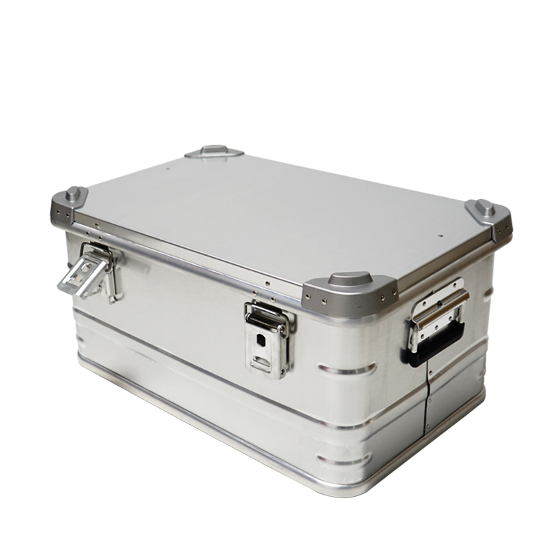 Aluminum alloy storage box for outdoor camping