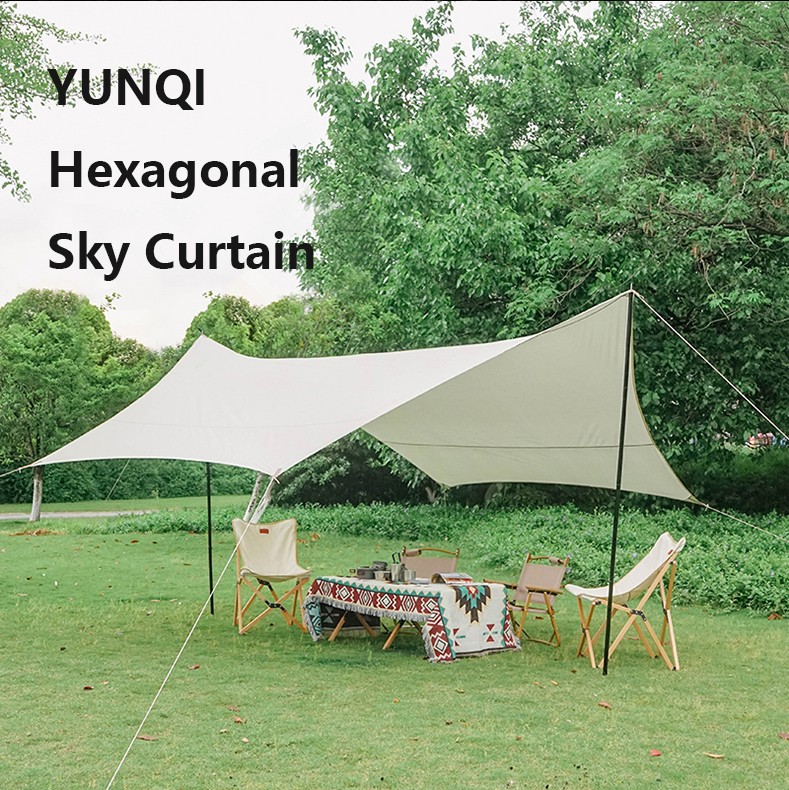 YUNQI  Hexagonal Sky Curtain