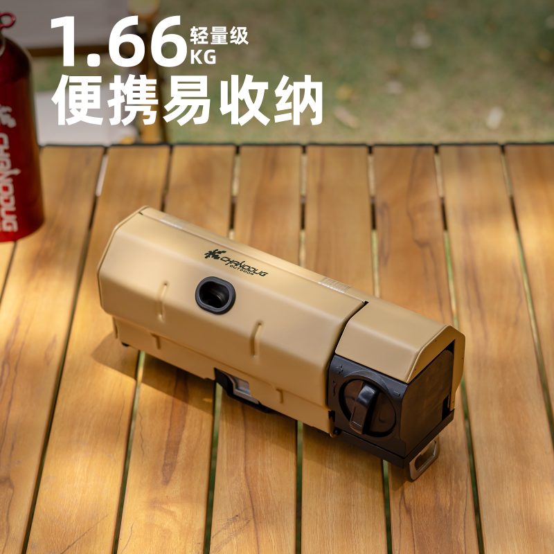 卡式炉户外便携式炉具新款折叠露营炊具煮茶炉卡磁燃气炉 - 图片 4
